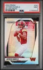 2024 Panini Prizm #347 Jayden Daniels Silver PSA 9 Rookie RC Commanders