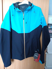 Icepeak A.W.S. Extreme Men's Hooded Softshell Zip Jacket Blue/Navy Size Medium