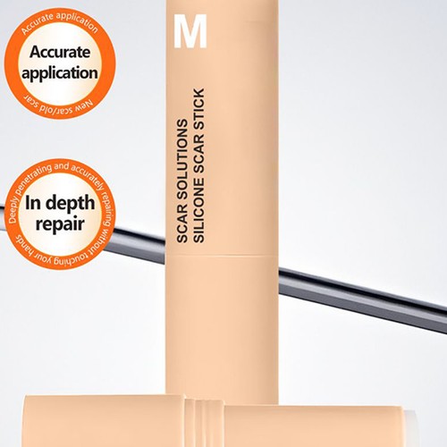 Soluzioni Bastone Cicatrice Silicone 60% Silicone Bastone Cicatrice Spessore Solido Pellicola Vellutata - Foto 5 di 12