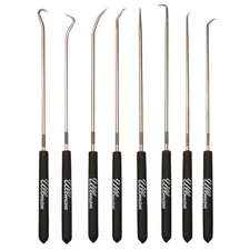 Ullman Devices CHP8-L 8-Piece 9-3/4� Long Hook & Pick Set