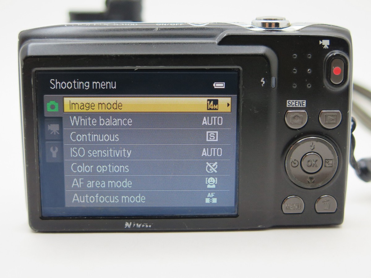 Nikon Coolpix S3100 14.0MP 5x Zoom Digital Camera Purp | eBay