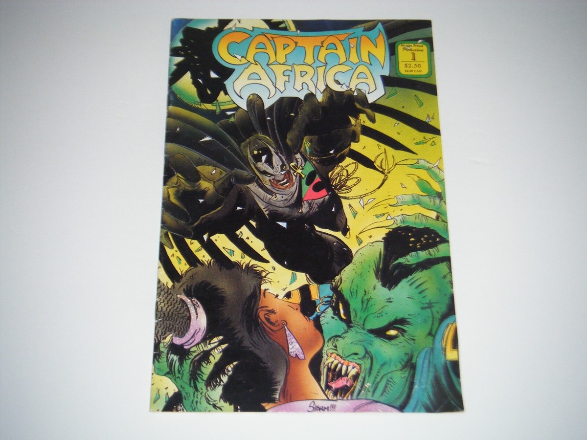 Captain Africa Comic #1 African Prince Prod 1992 by Dwayne J
