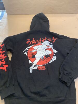 VTG RARE 2002 NARUTO SHIPPUDEN SHOHEN JUMP ANIME HOODIE SZ SMALL  A1