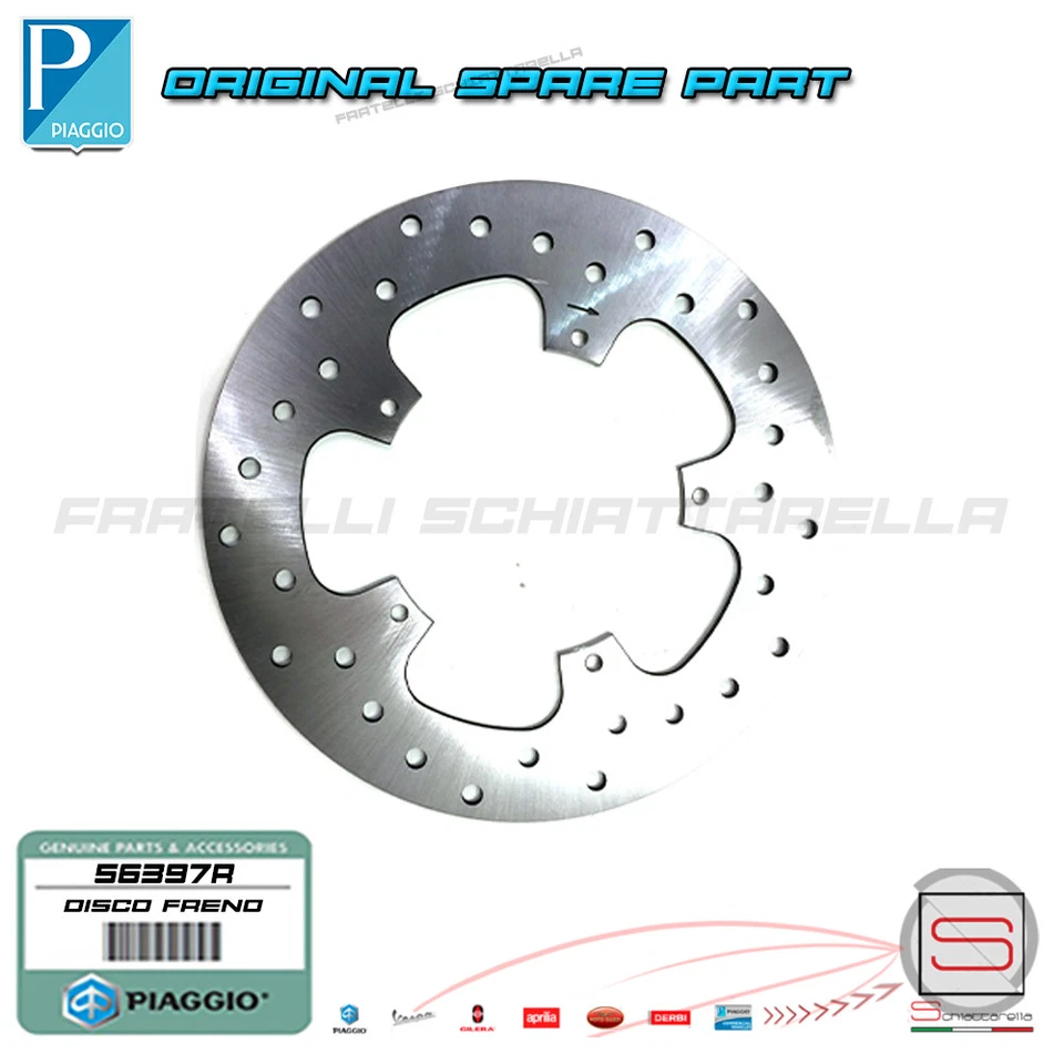 Disco Freno Anteriore Posteriore Original Beverly Tourer Carnaby Cruiser 56397R - Immagine 2 di 2