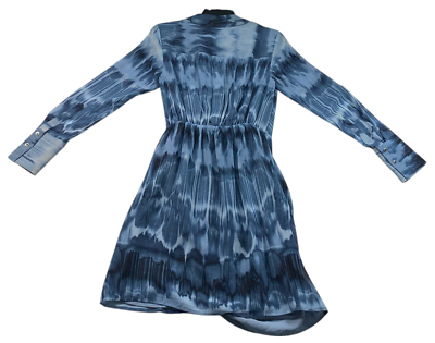 Calvin Klein Dress Womens Size Small Blue Long Sleeve Vneck New | eBay Calvin Klein Dress Womens Size Small Blue Long Sleeve Vneck New | eBay