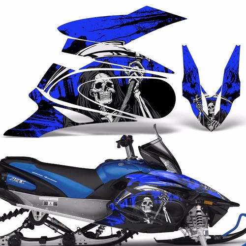 Snowmobile Sled Graphic Decals Stickers For Yamaha Apex 2006-2010 REAPER2 U - Bild 1 von 3