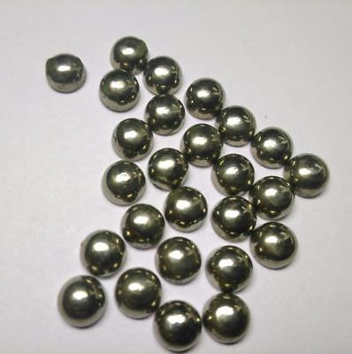 Details about   Natural Golden Pyrite Round Cabochon Loose Gemstones Size 7mm To 10mm AAA Lot