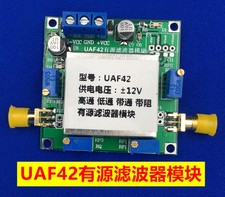 UAF42 Universal Active Filter Adjustable Narrow Low /High Pass /Band Pass Filter