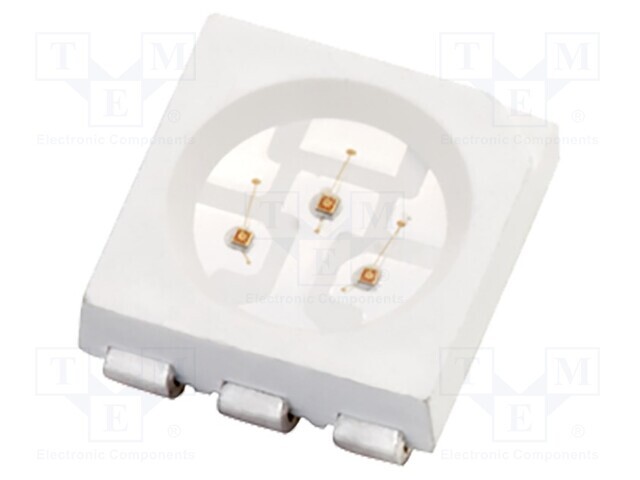 Dioda LED SMD PLCC4 Bursztynowy 2240 Mcd 120 ° 50 MA 2.15 V OSRAM LA - Foto 2