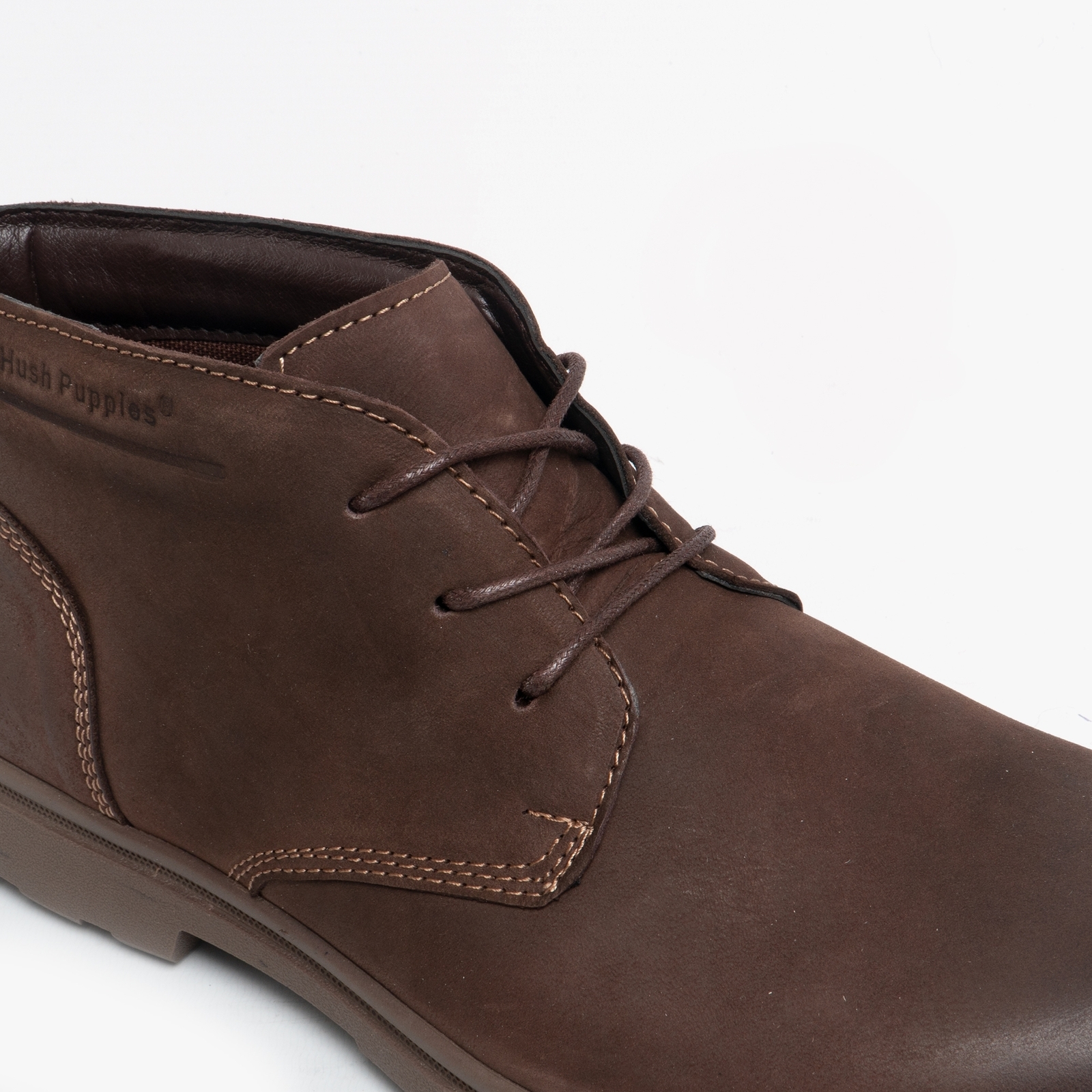 Hush Puppies Mens Tyson Chukka Boot Brown Size UK 6 EU 40 for sale