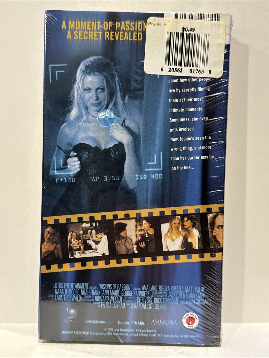 Visions Of Passion (VHS, 2003) SEALED Ava Lake | eBay
