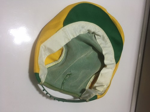 Vintage Notre Dame Cabby Newsboy Golf Cap Hat Green - Picture 2 of 2