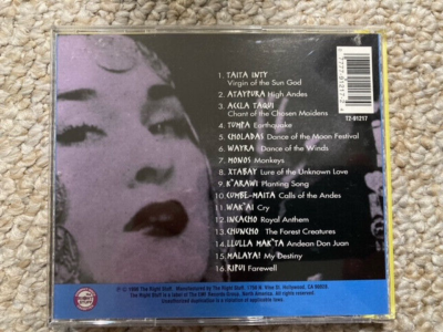 YMA SUMAC VOICE OF THE XTABAY CD 1996 RIGHT STUFF REISSUE EXOTICA