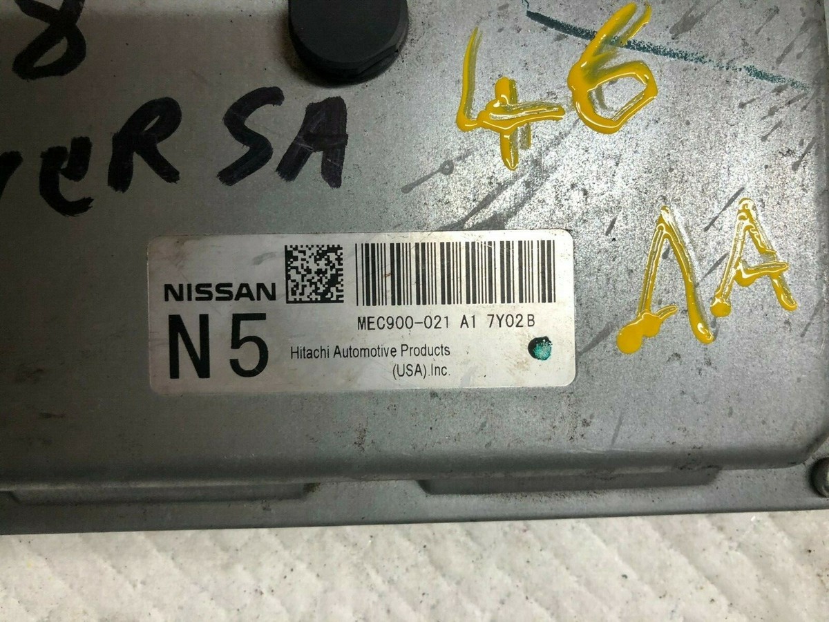2008 NISSAN VERSA COMPUTER BRAIN ENGINE CONTROL ECU ECM 2008 NISSAN VERSA COMPUTER BRAIN ENGINE CONTROL ECU ECM