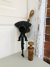 Antique Follows and Bate Manchester Cast Iron Bench Table Top Marmalade Slicer