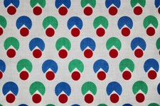 Geoffrey Beene Bazaar vintage cotton graphic scarf