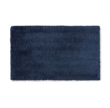 Threshold 21 x 34 Spa Plush Bath Rug - Navy Blue