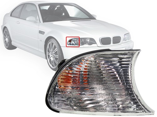For 2002-2006 BMW 325Ci 330Ci M3 Signal Parking Lamp Passenger Side 63137165858 - Picture 7 of 8