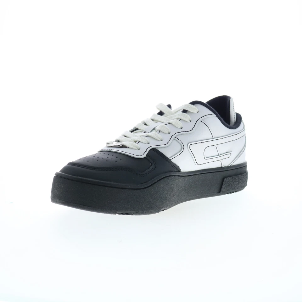 Diesel S-Ukiyo Low X Y02962-PR013-H1527 Hombres Negro Estilo de Vida Tenis Zapatos Foto 4 de 4