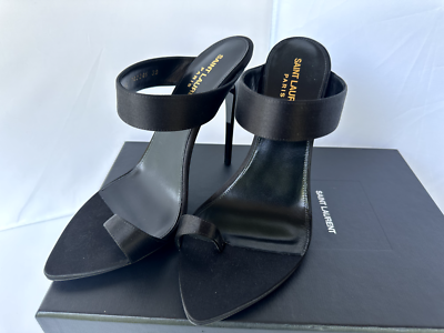 New Saint Laurent YSL Shoes Martha Pointed Toe Sandal Size 39 