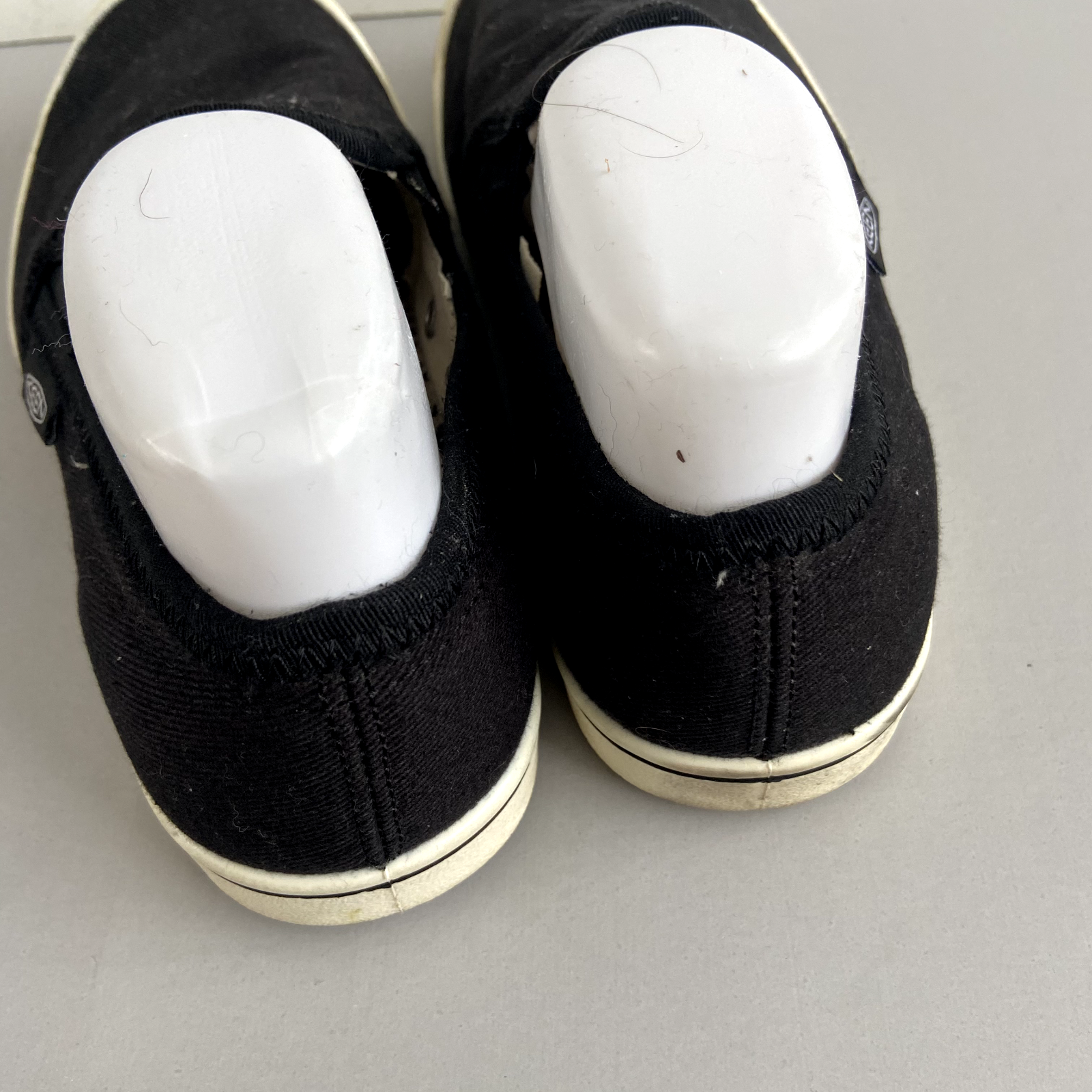 Scarpe uomo Keen taglia 8 5 EU 41 Eldon mocassini facili da slip on sneakers tela nere