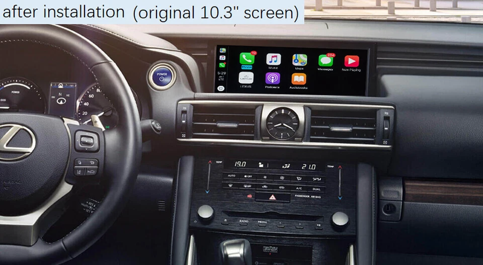 Wireless Carplay interface for Lexus RX450 GS NX LX460 RX 2014-2020 iOS Airplay - Image 3 of 4