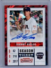 2017 Panini Elite Extra Edition #USAT-JA Johnny Aiello USA Baseball Tickets