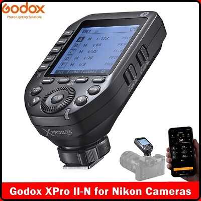 Godox XProII-N XPro II 2.4G TTL HSS Wireless Flash Trigger Transmitter für Nikon