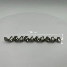 1PC Nominal Ø12.5mm x 128mm long, 10 elements SUS304 Spiral Static Mixer Section