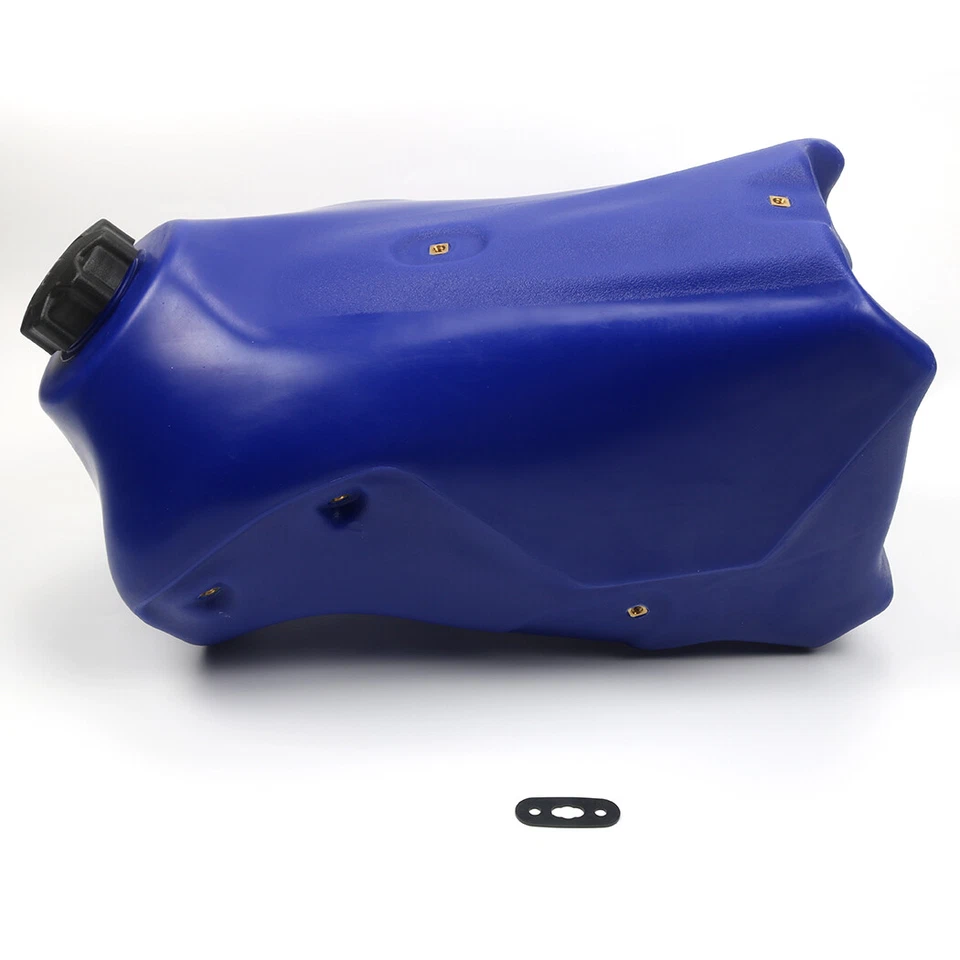 Plastic Gas Fuel Tank 3.6 Gal For Yamaha YZ 125 250 1996-2001 Blue - Image 2 of 4
