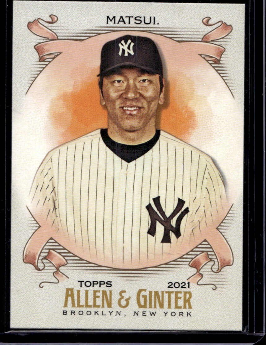 Hideki Matsui 2021 Topps Allen & Ginter - #315 SP - New York
