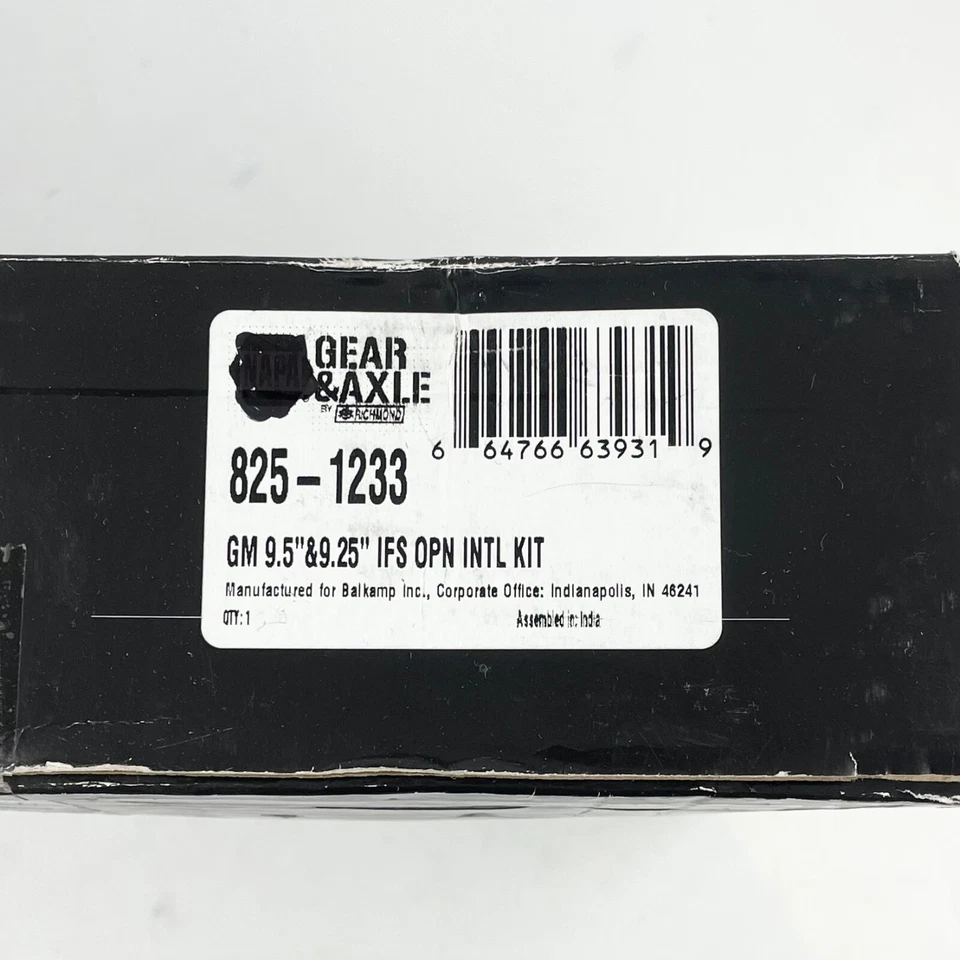 Kit de accesorios de cojinete diferencial de eje delantero NAPA 825-1233 Foto 2 de 2