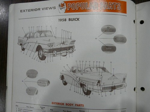 1929 to 1958 GM POPULAR PARTS CATALOG 589 ORIGINAL - Picture 6 of 7