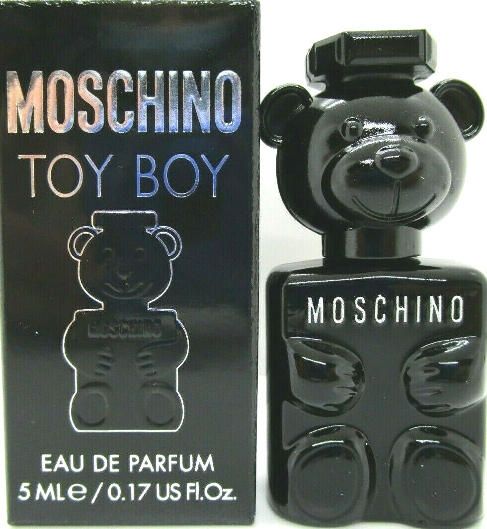 MOSCHINO TOY BOY EAU DE PARFUM MINI SPLASH FOR MEN 0.17 Oz / 5 ml