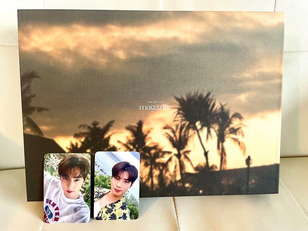 ASTRO CHA EUNWOO 2022 OFFICIAL PHOTO BOOK MAGAZINE Type A ASTRO CHA EUNWOO 2022 OFFICIAL PHOTO BOOK MAGAZINE Type A
