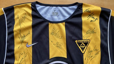 アレマニア・アーヘン　01-02 ホームユニフォーム　Nike ALEMANNIA AACHEN 2001 2002 HOME FOOTBALL SHIRT SOCCER JERSEY