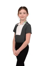 Chestnut Bay SkyCool Liberty Youth Show Sport Shirt - Raven