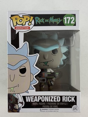 WEAPONIZED RICK Vinyl Figure Funko Pop 