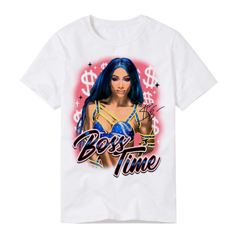 T shirt sasha banks hot sale