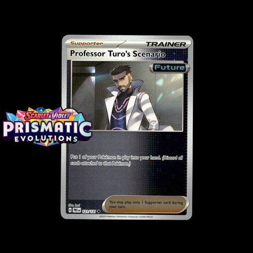 Pokemon Prismatic Evolutions: Choose Your Card! Reverse Holo/Holo EX Full Art NM - Picture 142 of 173