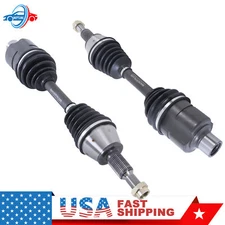 Front Left & Right Side CV Axle Shafts For 2002-2011 Dodge Ram 1500 Truck 4WD