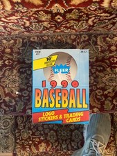1990 Fleer Baseball Wax Box - 36 Packs - From Factory Packed Case!