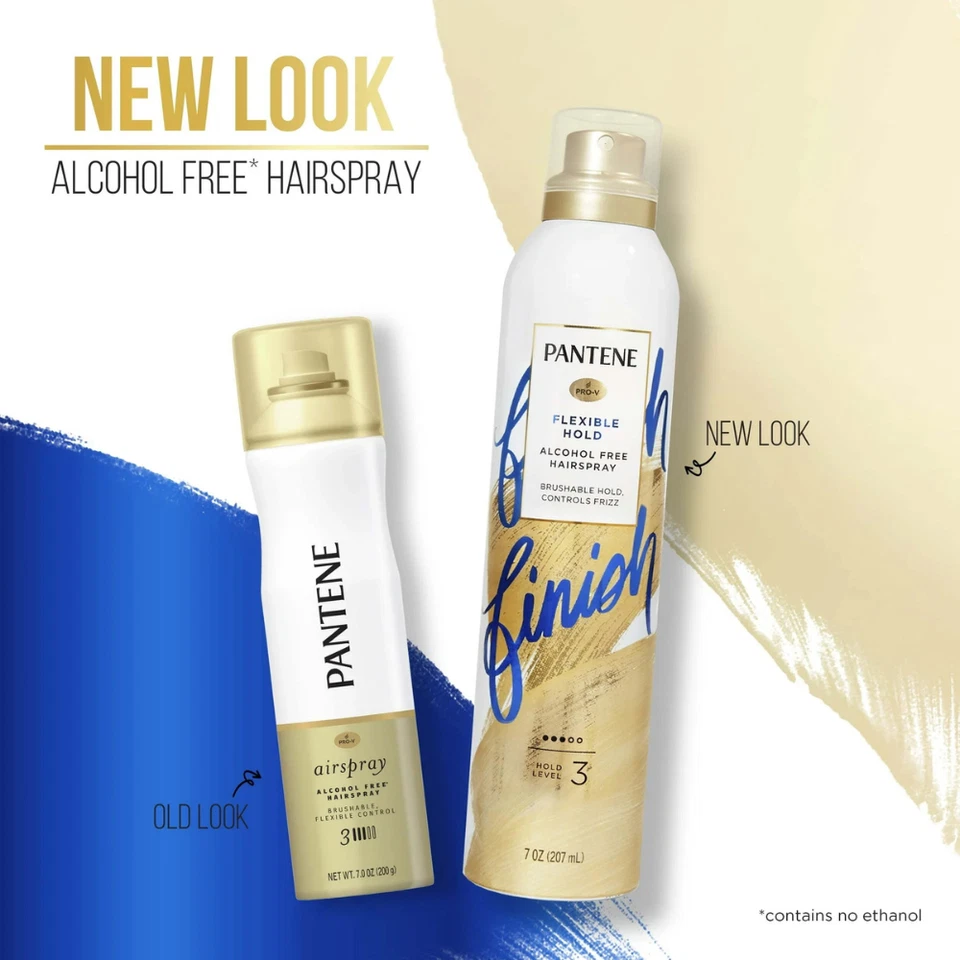 Pantene Pro-V Style Series увлажняющий лак для волос уровень 3, 7 унций (упаковка из 2) - Изображение 2 из 4