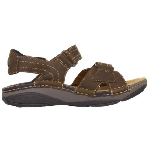 Sandalias Tamaño 11 Ray cuero marrón G Clarks Reino oscuro Unido de Movers EvA4w0nqg
