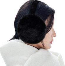 Ear Muffs For Winter Foldable Ear Warmers For Women-Men's Earmuffs For Outdoor S