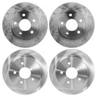 Front & Rear Brake Disc Rotors for Olds Pontiac Grand Am Oldsmobile Alero 99-04