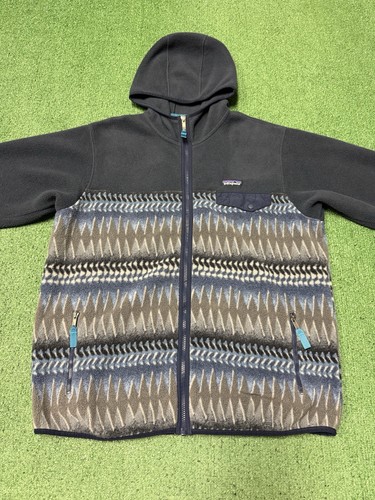 Patagonia Felpa con Cappuccio Uomo Leggera Synchilla Snap-T Taglia Large Fair Isles 25462 - Foto 2 di 13