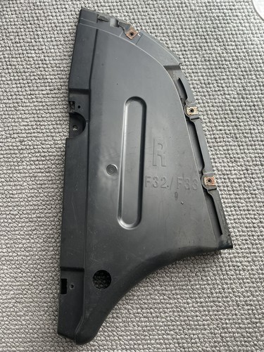 Rear bumper undertray