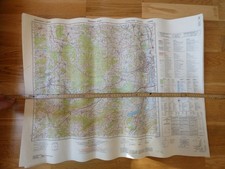 19 map około 1988 roku, Niemcy 1:50 000, Urząd Wojskowy Geowesen