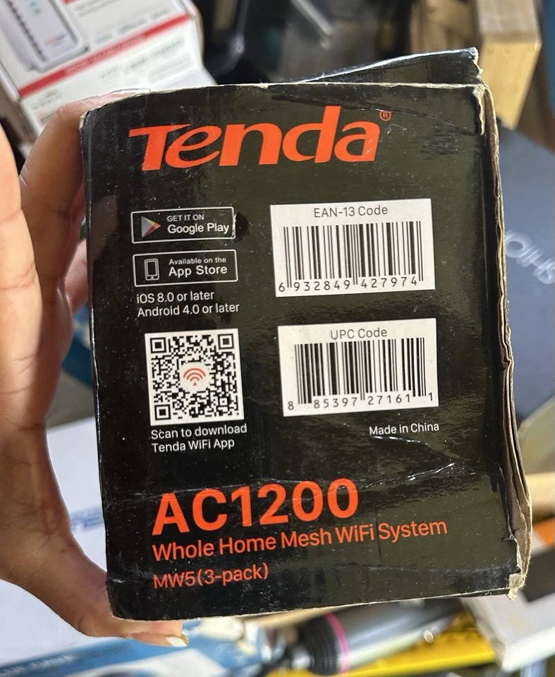 Tenda Nova MW5G 3PK AC1200 Whole-home WiFi System Dual Band Wireless Router - Image 3 of 4